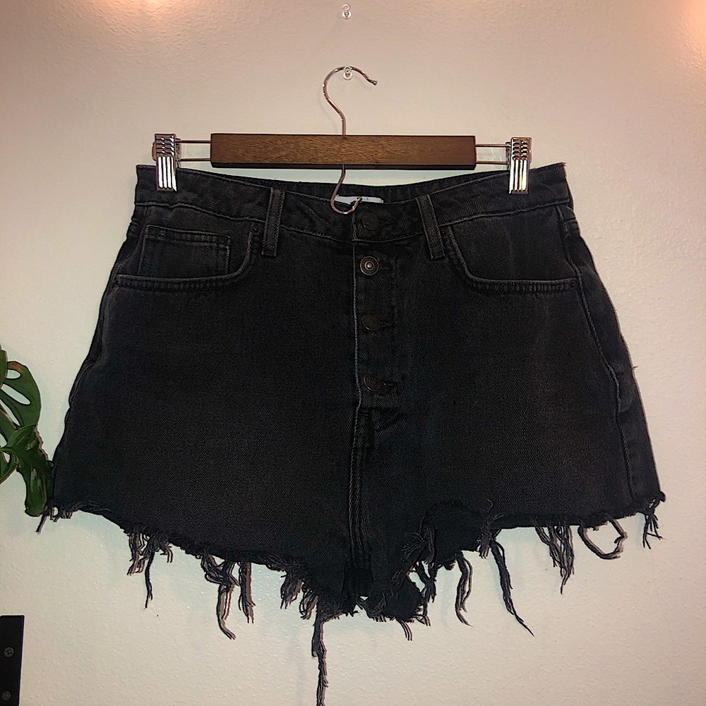 🔅Distressed Forever 21 Black Shorts🔅